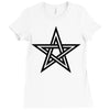 pentagram 2 Ladies Fitted T-Shirt