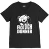 ted fick dich donner V-Neck Tee
