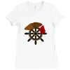 65. jacks backk 027 Ladies Fitted T-Shirt