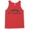 mustache Tank Top