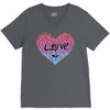 love (4) V-Neck Tee