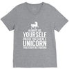 always be a unicorn V-Neck Tee