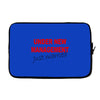 under new management just married mens black wedding present husband t Laptop sleeve