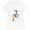 jake paul colorful Ladies Fitted T-Shirt
