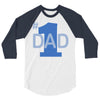 1 dad (2) 3/4 Sleeve Shirt