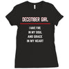 December Girl Ladies Fitted T-Shirt