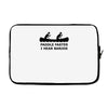 funny t shirt cool t shirt funny shirt geeky tshirt canoe nerd t shirt Laptop sleeve