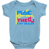 music is my drug Baby Onesie