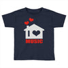 new i love house Toddler T-shirt