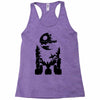 r2 d2 on endor Racerback Tank