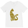 cats V-Neck Tee