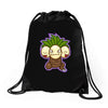 psychic frond Drawstring Bags
