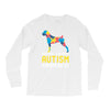 boxers support autism awareness Long Sleeve Shirts