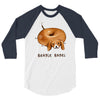 beagle bagel 3/4 Sleeve Shirt