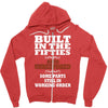 funny  built in the 50&rsquo;s, ideal gift or christmas present. Zipper Hoodie