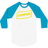 okayest camper in the galaxy funny camping 3/4 Sleeve Shirt