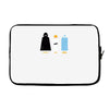 father, son, holy spirit Laptop sleeve