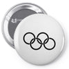 olympic rings Pin-back button
