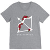sagittarius rose V-Neck Tee