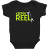 keepin' it reel Baby Bodysuit