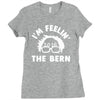 bernie sander 2016 feel the bern Ladies Fitted T-Shirt