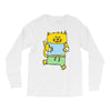 meow is running Long Sleeve Shirts