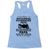 motorrad papa Racerback Tank