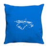 miles wah wah Throw Pillow