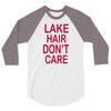 lake hair don't care 3/4 Sleeve Shirt