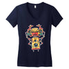 robo fan Women's V-Neck T-Shirt