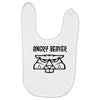angry beaver Baby Bibs
