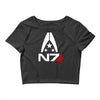 mass effect  alliance n7 logo Crop Top