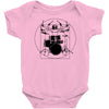 drumer vitruvian Baby Onesie