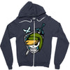 pirate hylian Zipper Hoodie