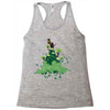 platform in the clouds Racerback Tank
