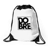 dobre brothers logo Drawstring Bags
