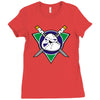 mighty leo Ladies Fitted T-Shirt