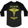 call me sir 3/4 Sleeve Shirt