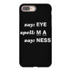 say eye iPhone 8 Plus