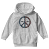 peace in our time vectorized Youth Hoodie