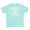 Smartass October Girl Youth Tee
