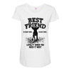 Best Friend Chihuahua Maternity Scoop Neck T-shirt