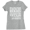 Vietnam Veteran Daughter Ladies Fitted T-Shirt