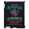Thyroid Cancer Warrior iPad 3 and 4 Case