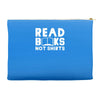 read books not shirts Accessory Pouches