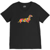 dachshund flower 2 V-Neck Tee