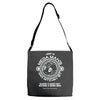 mega man's bar mitzvah Adjustable Strap Totes