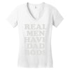 top dad bod Women's V-Neck T-Shirt