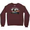 oblivious ninja trick or treat Crewneck Sweatshirt