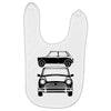 classic mini, ideal birthday gift or birthday present Baby Bibs